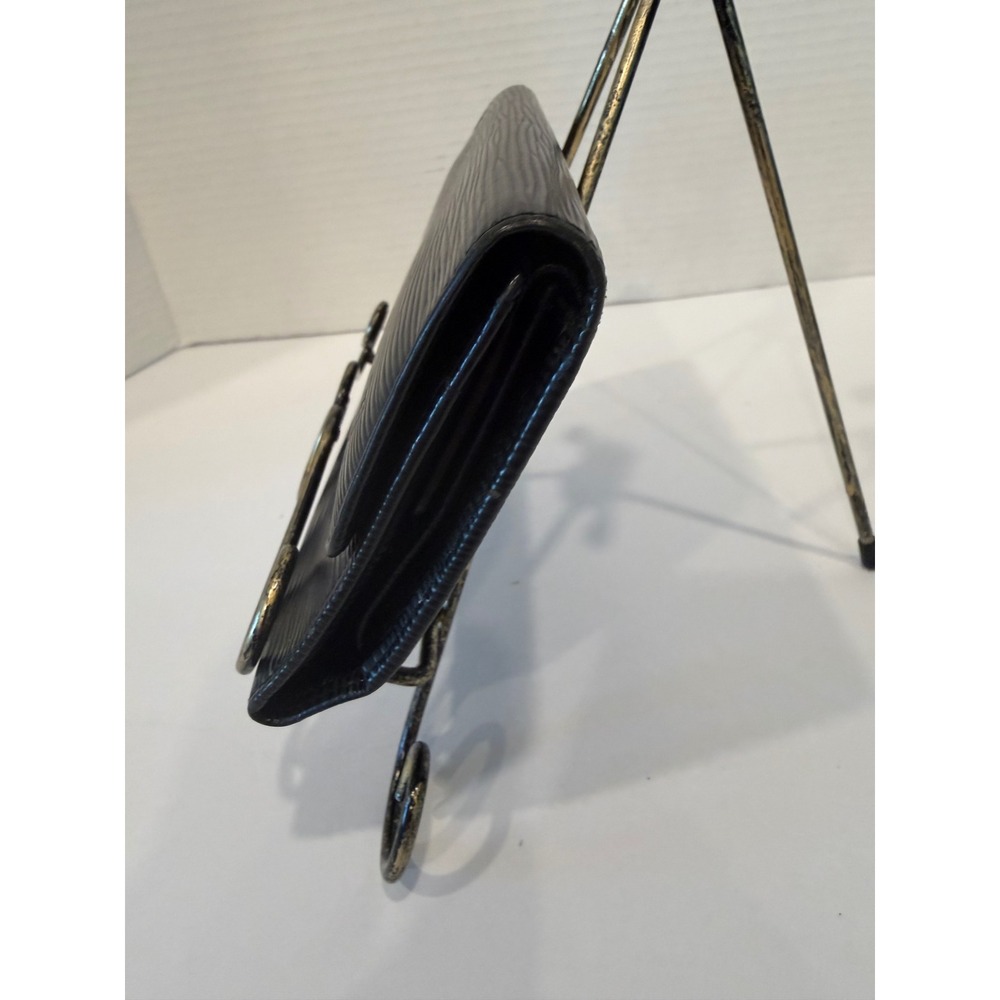 Louis Vuitton Sarah Noir Black Epi Leather‎ Long Flap Wallet - Picture 2 of 11